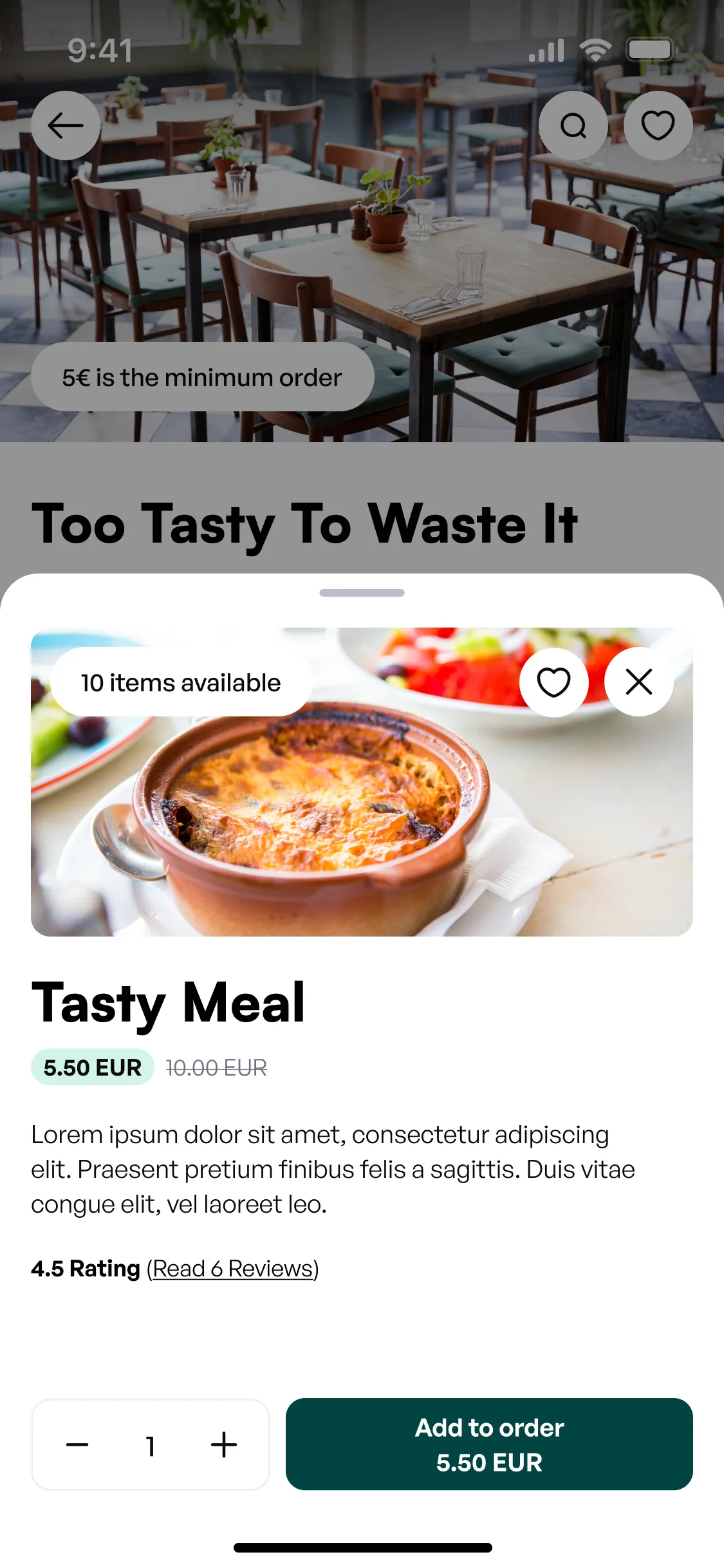 Tasty mobilna aplikacija - detalji ponude